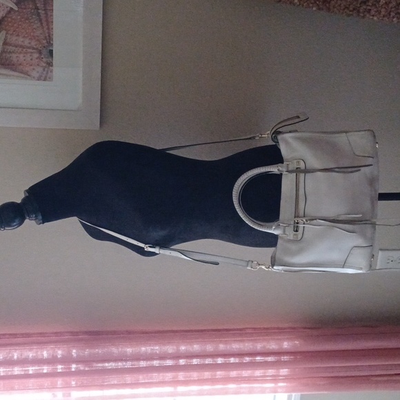 REBECCA MINKOFF Pebble Leather Regan Convertible Satchel Tote Bag - Picture 9 of 14